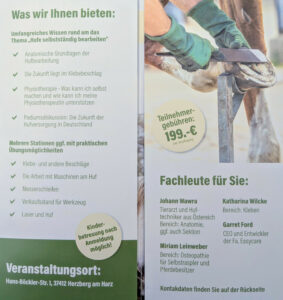 Hufkongress in Herzeberg